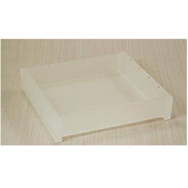 Imagem de Bandeja Quadrada em Acrílico Com Strass Jateada - Decor Acrí