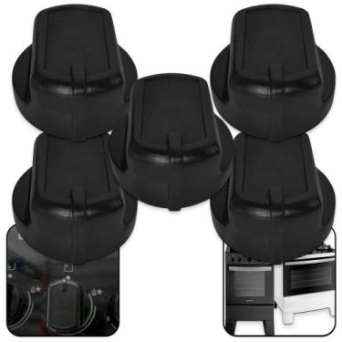 Imagem de Botões Medidores Para Fogão Dako e Atlas, 5 BOTÕES FOGÃO DAKO ATLAS