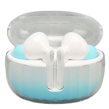 Imagem de Zhjvihx Fones de Ouvido Sem Fio Com Tradutor, 144 Idiomas Online 3 Funções de Tradução 5.3 Fones de Ouvido Com Tradutor de Idiomas Redução de Ruído Inteligente (Branco azul)