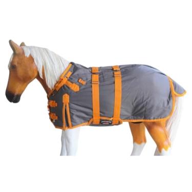 Imagem de CHALLENGER Cobertor de inverno 1000D em miniatura 1000D de burro pônei cavalo potro de inverno 51974OR