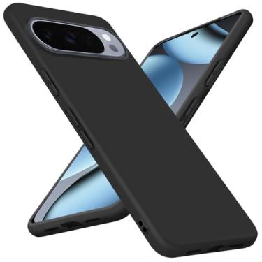 Imagem de Bastmei Capa para Google Pixel 10 Pro/Pixel 10, [Silicone TPU flexível + interior macio] Capas de telefone minimalistas, proteção de câmera à prova de choque anti-arranhões capa fosca para Pixel 10/10