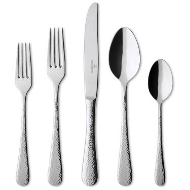 Imagem de Conjunto de Talheres, Sofisticação e Durabilidade para Sua Casa com 40 Peças e Material de Aço Inoxidável, Villeroy Boch, Prata