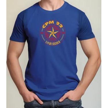 Imagem de Camiseta Camisa Adulto Feminina Masculina Algodão Banda de Rock CPM 22