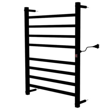 Imagem de Aquecedor de Toalhas para Banheiro - Conforto para 2 Toalhas (PRETO 220V)