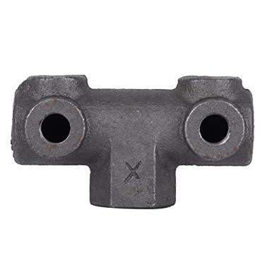 Imagem de Válvula reguladora de pressão do compressor de ar, conjunto de suporte de 5 vias de rosca fêmea de 20 mm, ferro fundido, acionamento pneumático, estrutura estável, alta eficiência, para peças de