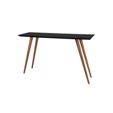 Imagem de Aparador Decorativo Laqueado Pés Palito 1,20 M Preto