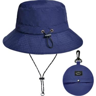 Imagem de Chapéu Malaxlx Waterproof Bucket com proteção UV ajustável