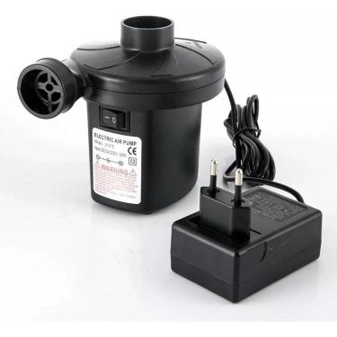 Imagem de Inflador Bomba Ar Compressor Eletrico Enche Bexiga Infla Desinfla Colchao Bote Inflaveis Casa E Carro Trivolt