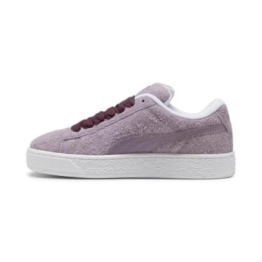 Imagem de PUMA Tênis feminino de camurça GG Hairy Lifestyle, Pale Plum PUMA Branco, 36
