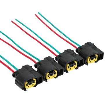 Imagem de Conector de bobina de ignição para Hyundai Sonata Accent Elantra GT Tucson, para Veloster, para Kia Forte5 Forte Koup Soul Optima Rio, substitui PT2910 4 peças