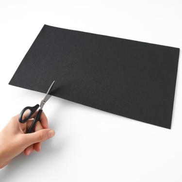 Imagem de Protetor Móveis Feltro Auto Adesivo Placa Grande 48x24cm Recorte Quadrado Redondo Retangular Autocolante para Pé Cadeira Sofá Feltros Anti-Risco Ruídos Protetores Piso no Geral