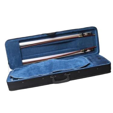 Imagem de Estojo Rígido Para Violino Oblongo De Tamanho Completo 4/4, Leve, Suporte De Arco, Resistente, Bolsa De Transporte Profissional Para Viagens Ao Ar Livre Estojo para instrumento de violino