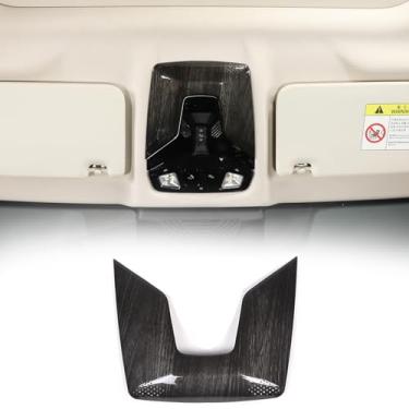 Imagem de Sekhyna Guarnição da moldura da lâmpada de leitura do teto do carro compatível com BMW X1 U11 2023 2023 ABS 1 peça, acessórios de acabamento da tampa do painel da luz de leitura do teto frontal (grão