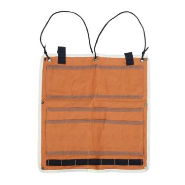 Imagem de Organizador de suspensão de acampamento multifuncional lona portátil tenda pendurado organizador de armazenamento para atividades ao ar livre