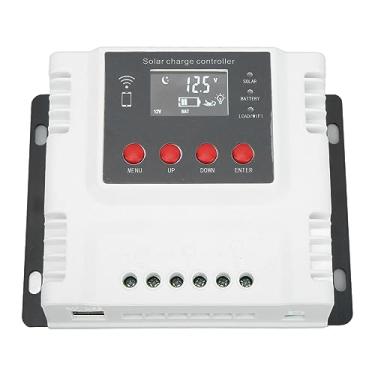 Imagem de aqxreight 12V 24V 48V Controlador de Carga Solar Proteção contra Sobrecarga Painel Solar Regulador de Bateria Com Display LCD 60A ácido Ternário Baterias de Ferro Adequadas do Controlador Este 24V