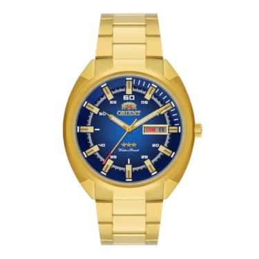 Imagem de RELOGIO ORIENT AUTOMATICO AZUL METAL DOURADO NH3GG006 D1KX