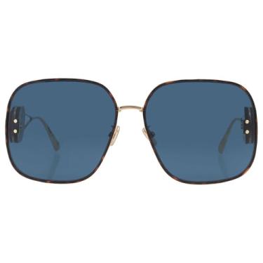 Imagem de Dior DIORBOBBY Óculos de sol femininos quadrados azuis CD40050U 10V 64