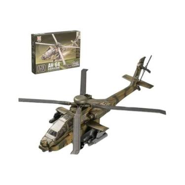 Imagem de Brinquedos De Blocos De Montar Da Série Militar Para Meninos, Aeronave