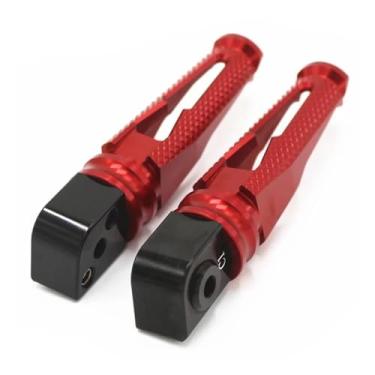 Imagem de Anti-derrapante Apoio para os pés traseiro para Z650 Z750 Z800 Z900RS Z1000 Z1000SX Peg para os pés traseiro(Red)