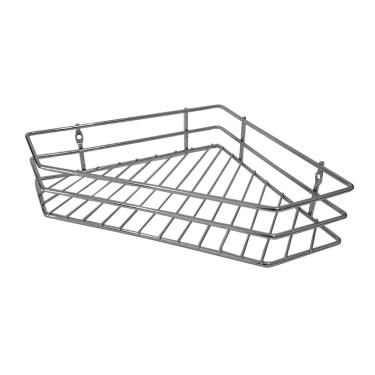 Imagem de Prateleira Aramada de Canto Simples Cromada Bredal