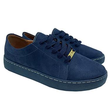 Imagem de Tênis Vizzano Camurça Metal Feminino - Marinho - 39