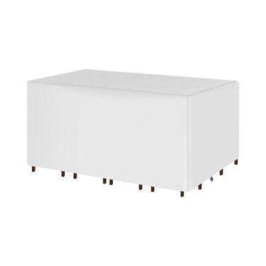 Imagem de Capa Retangular Impermeável Reforçada Para Sofá, Mesa E Cadeira De Ext