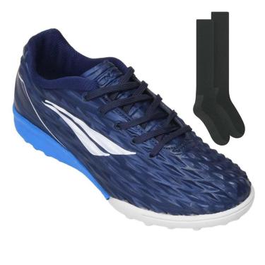 Imagem de Kit Chuteira Society Penalty Se7e XXI Kids + Meião-Unissex