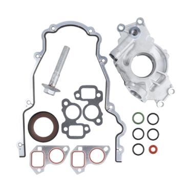 Imagem de Kit de bomba de óleo de volume padrão M295 com juntas e parafuso de balanceador APTO para Silverado Sierra Tahoe Yukon 1999-2013 4.8L 5.3L 6.0L, compatível com motores LS1 LS2 LS6 V8, substitui