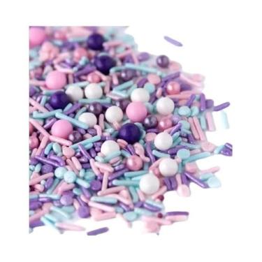 Imagem de Granulados De Pérolas Brancas Para Decoração De Bolos E Cupcakes, Tama