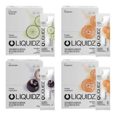 Imagem de LIQUIDZ - Eletrólitos Zero Açúcar 3 Sabores 56 Sachês-Unissex