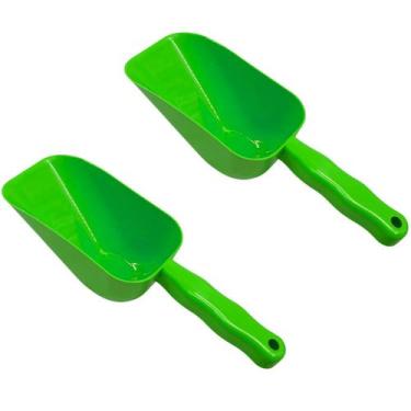 Imagem de 2x Pá Dosadora Para Grão Colher de Gelo Pegador Cereal ou Ração - Supr