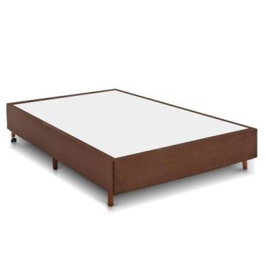 Imagem de Base Box Para Colchão Casal Gazin Suede 188Cm X 138Cm - 0