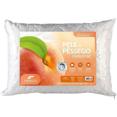Imagem de Travesseiro Pele De Pêssego Fibra Siliconada Fibrasca - Fibracasa