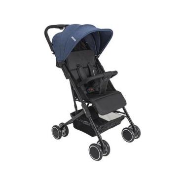 Imagem de Carrinho de Bebe Berço Passeio Compacto Kiddo Mascote Marinho
