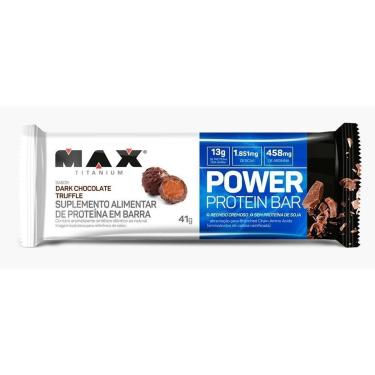 Imagem de Power Protein Bar 41g (Unidade) - Max Titanium-Unissex