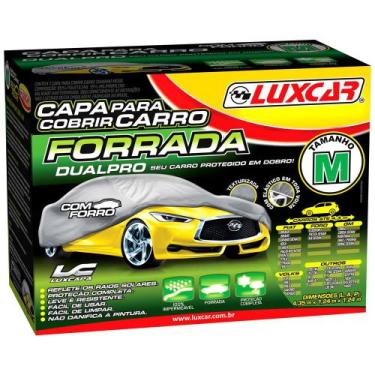 Imagem de Capa P/ Cobrir Carro Dualpro C/ Forro - M Luxcar