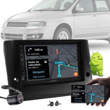 Imagem de Multimídia 2 Din 7" Polegadas Android Stilo 2003 até 2010 + Câmera de 