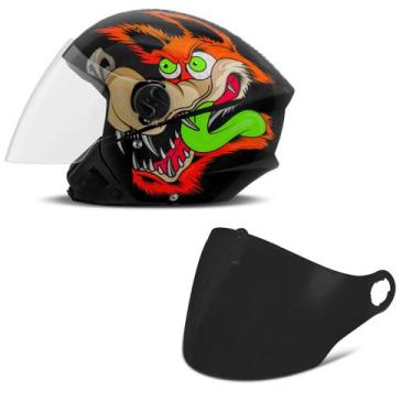 Imagem de Capacete Moto Aberto Pro Tork New Liberty 3 Coyote Brilhante + Viseira