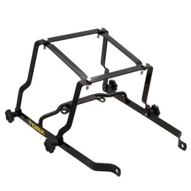 Imagem de Suporte Baú 80 Litros Removivel Pro Tork Ybr 2000 - 2008, PRETO, Único