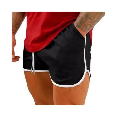 Imagem de Shorts Masculinos De Secagem Rápida, Respiráveis, Em Malha, Para Verão