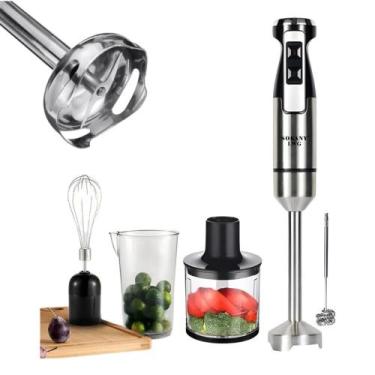 Imagem de Mixer De Mão Elétrico 5 em 1 Processador Misturador Moedor de Carne Al