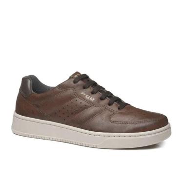 Imagem de Tênis Casual Pegada Masculino Microfibra- Pinhão-Masculino
