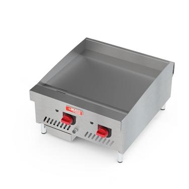Imagem de Chapa de Fritura a Gás GLP Chexp610-G19 Profissional Estrutura Inox 61cm 19mm Inox Red Chameleon