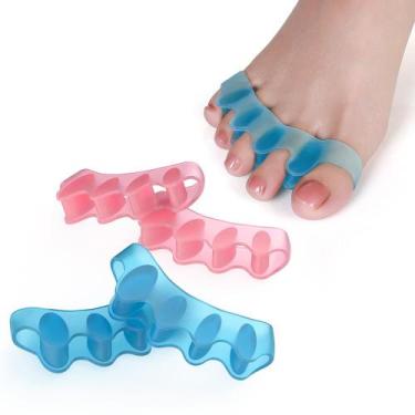 Imagem de Separador de Dedos Sosede em Gel Corretor de Joanete 4 Peças