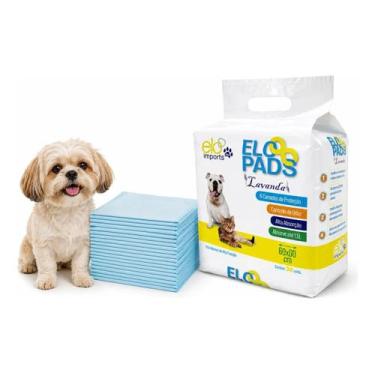 Imagem de Tapetinho Higienico Pet Alta Absorção 30 Unidades Lavanda 60x60 Tapete