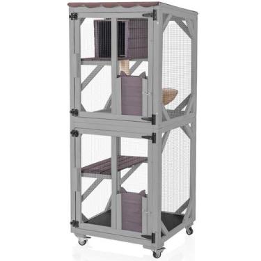 Imagem de Parque para Gatos Aivituvin Catio Externo 62,8 cm de Altura
