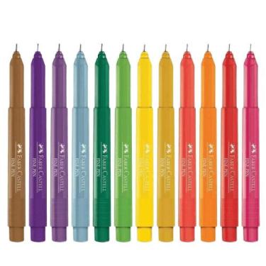 Imagem de Kit c/ 4 Caneta Faber Castell Hidrografica Fine Pen 0,4mm - Faber-Cast