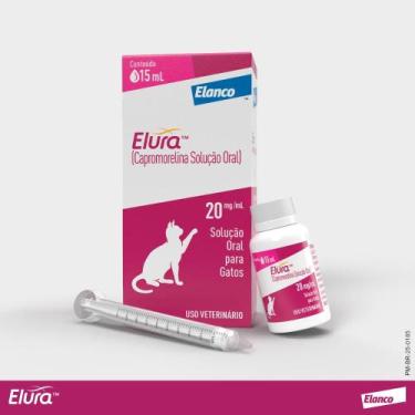 Imagem de Medicamento Elura Solução Oral para gatos 15ml - Elanco