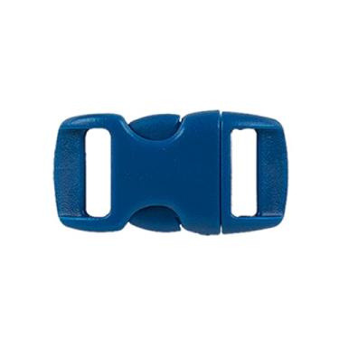 Imagem de Fivelas West Coast Paracord de liberação lateral contornadas de 1,9 cm (azul-marinho, pacote com 50)