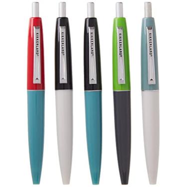 Imagem de Kikkerland Mini canetas retrô, conjunto de 5 (4329S)